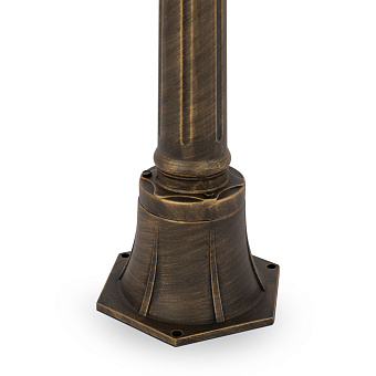 Светильник ландшафтный Maytoni Albion O413FL-01GB1 60Вт IP44 E27 чёрный с золотом