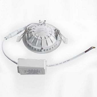 Светильник точечный встраиваемый Arte Lamp RIFLESSIONE A7008PL-1WH 8Вт LED