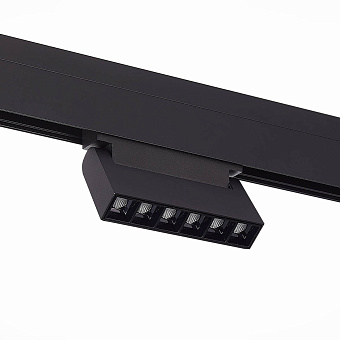Магнитный трековый светильник ST Luce NANE ST364.446.06 6Вт LED чёрный