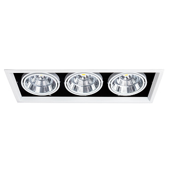 Светильник потолочный Arte Lamp MERGA A8450PL-3WH 75Вт LED
