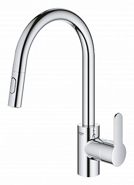 Смеситель для кухни GROHE Eurostyle Cosmopolitan 31482003 выдвижной излив хром