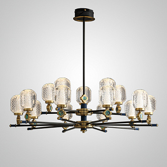 Люстра потолочная ImperiumLOFT Luara 193366-23 600Вт 15 лампочек G9