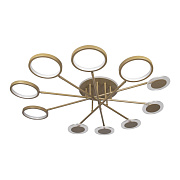 Светильник потолочный Loft It Megan 10164M Gold 65Вт LED