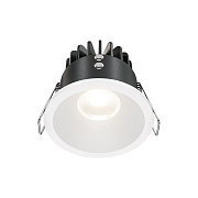 Светильник точечный встраиваемый Maytoni Zoom DL034-01-06W3K-D-W 6Вт LED
