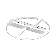 Светильник потолочный Eurosvet Griff 90233/2 белый 120Вт LED