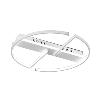 Светильник потолочный Eurosvet Griff 90233/2 белый 120Вт LED