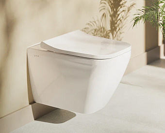 Унитаз подвесной VITRA Integra Square 7082B003-0075 безободковый без микролифта