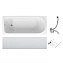 Ванна акриловая AM-PM Sense W75A-150-070W-KL 70х150см пристенная