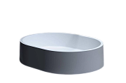 Раковина накладная SALINI GLORIA 1102211MRF S-Stone матовая 56х44см