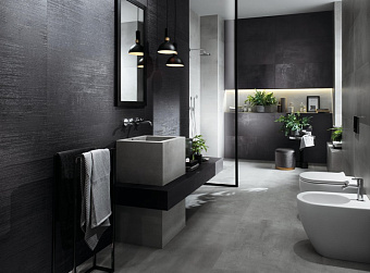 Лаппатированный керамогранит Atlas Concord Италия Blaze APOZ Iron Lapp 75х75см 1,125кв.м.