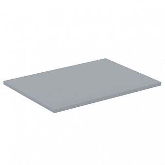Столешница IDEAL STANDARD CONNECT AIR E0848EQ ДСП 44,2х60,4см glossy light grey + matt white