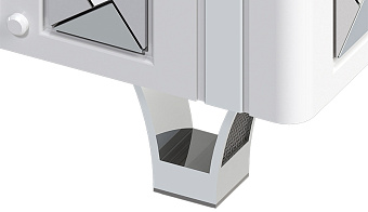 Ванна акриловая RADOMIR Тахрат 1-01-0-0-1-166 120х80см пристенная