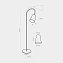 Торшер TK Lighting Wire 3082 60Вт E27