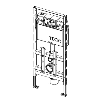 Инсталляция для подвесного унитаза Tece TECElux 9600100