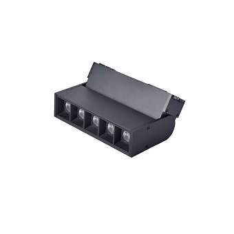 Магнитный трековый светильник Favourite UNICA 4141-1U 10Вт LED чёрный