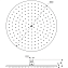 Верхний душ IDEAL STANDARD IDEALRAIN A5804AA chrome