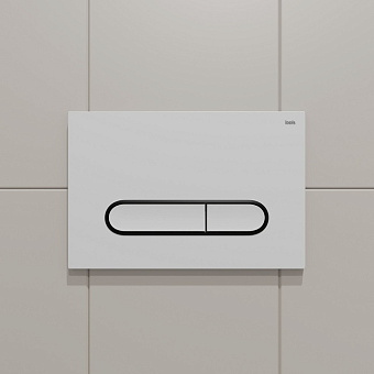 Панель смыва IDDIS Unifix UNI01WBi77 белый матовый