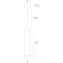 Светильник подвесной Arte Lamp ALTAIS A6110SP-2BK 12Вт LED