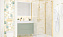 Настенная плитка ALMA CERAMICA Oasis TWU09OSS404 бежевый 24,9х50см 1,494кв.м. глянцевая