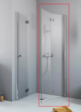 Душевая дверь RADAWAY Essenza 385070-01-01R 200х80см стекло прозрачное