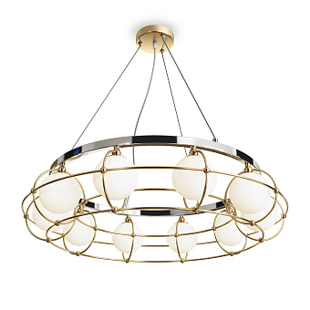 Светильник подвесной Maytoni Carcass MOD312PL-10GCH 40Вт G9