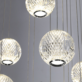 Люстра каскадная Odeon CRYSTAL 5007/120L 120Вт 1 лампочек LED