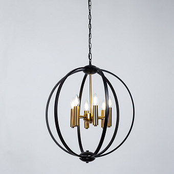 Светильник подвесной Arte Lamp CASTULA A7013SP-6BK 60Вт E14