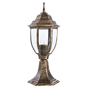 Светильник ландшафтный Arte Lamp PEGASUS A3151FN-1BN 60Вт IP54 E27 золотой/чёрный