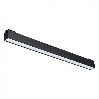Трековый светильник Novotech SHINO 358518 24Вт LED чёрный для однофазного трека