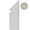 Плинтус Atlas Concord Италия Brave A1JK Gypsum Battiscopa Sag. DX 30х7,2см 0,259кв.м.