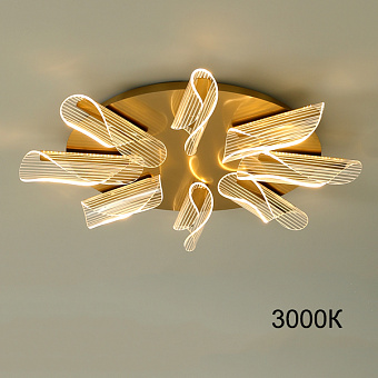 Люстра потолочная ImperiumLOFT Delina 223704-23 77Вт 8 лампочек LED