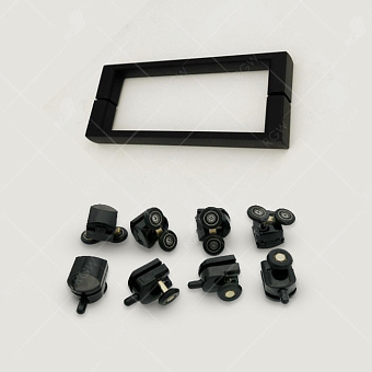 Угловое ограждение RGW Classic 32094890-014 CL-48B 185х90см стекло прозрачное