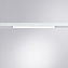 Магнитный трековый светильник Arte Lamp LINEA A4642PL-1WH 12Вт LED прозрачный
