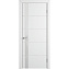 Межкомнатная дверь Владимирская фабрика дверей Stockholm Trivia Polar White Gloss Эмаль 800х2000мм остеклённая