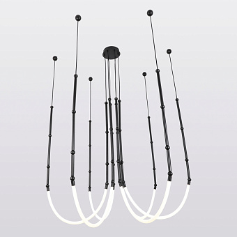 Люстра потолочная Lussole BEND LSP-7069 60Вт 1 лампочек LED
