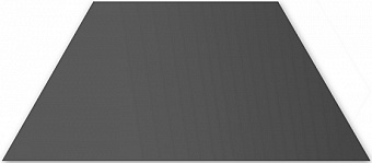 Матовый керамогранит WOW Floor Tiles 113850 Trapezium R Graphite Matt 9,8х52,2см 0,334кв.м.