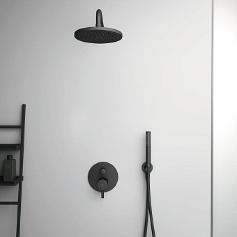 Смеситель для ванны IDEAL STANDARD CERALINE A7389XG чёрный матовый