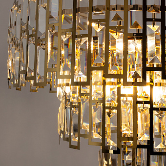 Люстра потолочная Arte Lamp MINTAKA A1005PL-10GO 60Вт 10 лампочек E14