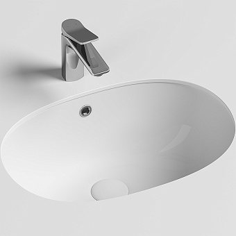 Раковина встраиваемая снизу Ceramica Nova ELEMENT CN6044 56,5х38,5см
