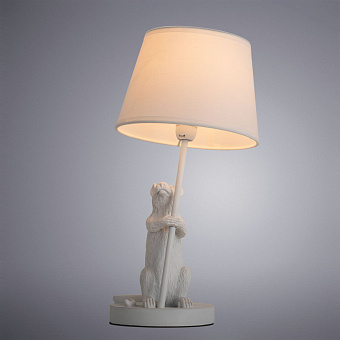Настольная лампа Arte Lamp GUSTAV A4420LT-1WH 40Вт E14
