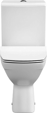 Унитаз напольный CERSANIT CARINA KO-CAR011-35-COn-S-DL безободковый с микролифтом