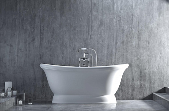 Ванна каменная SALINI ETTORA 174х90 S-Stone (Solix) матовая