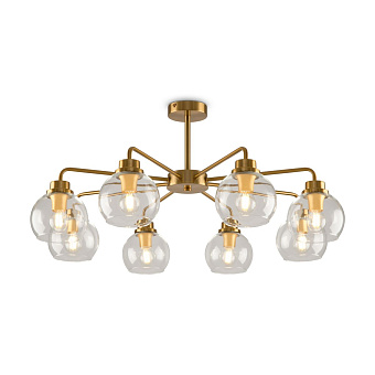 Люстра потолочная Freya Neptune FR5176PL-08BS 60Вт 8 лампочек E14