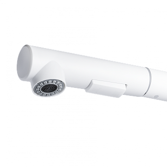 Смеситель для кухни Maxonor PL4287-8 поворотный излив белый