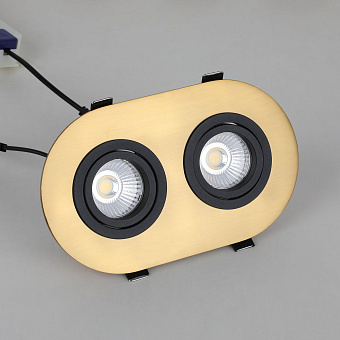 Светильник точечный встраиваемый Favourite Retro 2789-2C 14Вт LED