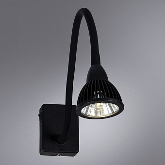 Светильник настенный Arte Lamp CERCARE A4107AP-1BK 7Вт LED