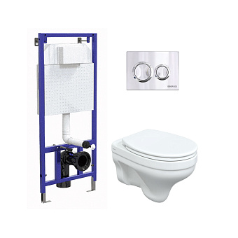 Инсталляция с унитазом BERGES NOVUM 043318