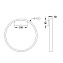Бра Maytoni Rim MOD058WL-L25B4K 25Вт LED