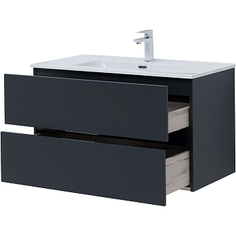 Тумба под раковину подвесная AQUANET Алвита New 303919 46х90х51,3см