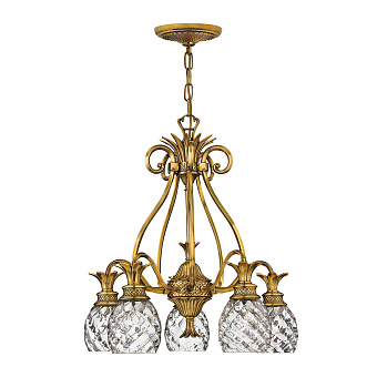 Люстра подвесная Hinkley plantation HK-PLANTATION5-BB 300Вт 5 лампочек E27